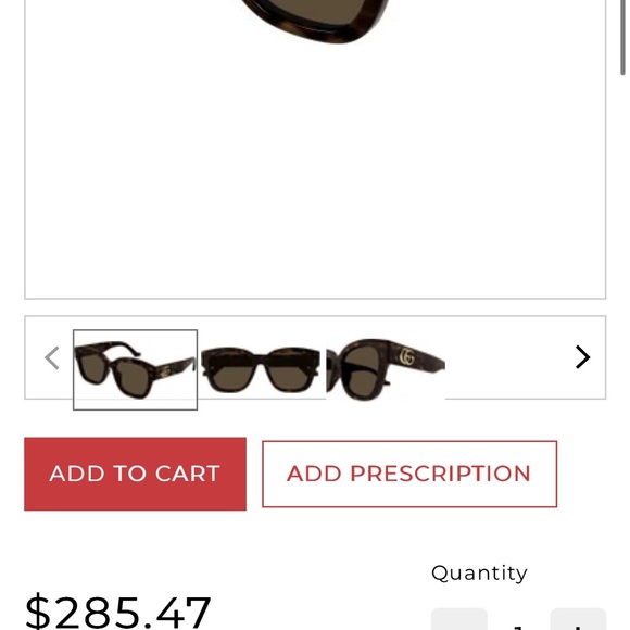 Gucci Women\'s Tortoise Shell Sunglasses main image 2